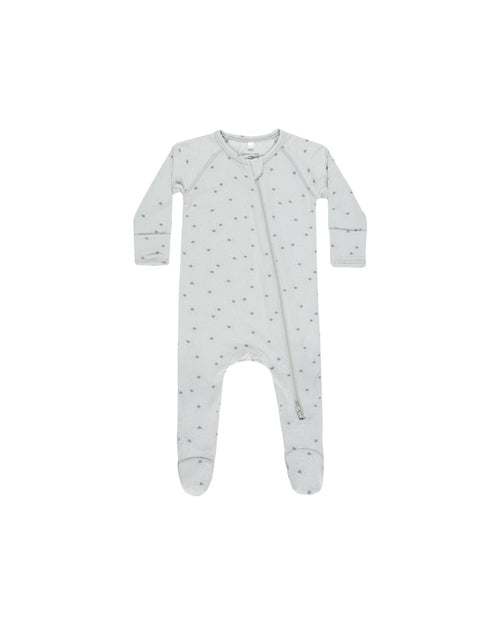 Quincy Mae Bamboo Zip Footie, Twinkle - Flying Ryno