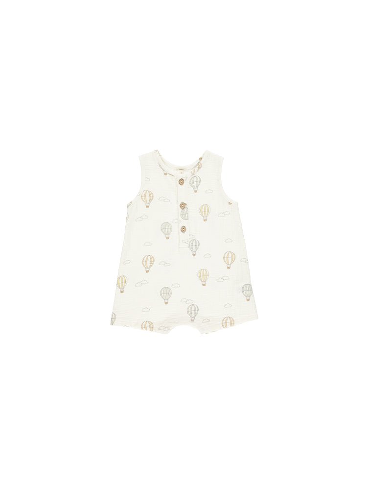 Quincy Mae Jack Romper, Hot Air Balloons - Flying Ryno