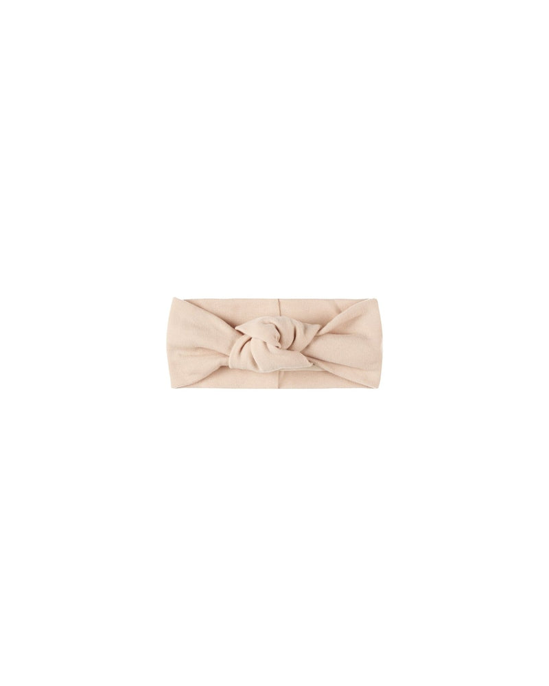 Quincy Mae Knotted Headband, Shell - Flying Ryno