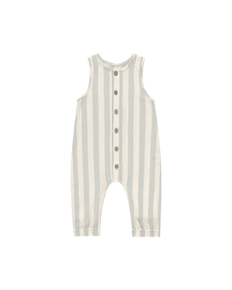 Quincy Mae Woven Jumpsuit, Sky Stripe - Flying Ryno