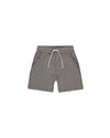 Rylee + Cru Cove Essential Tee and Oceanside Tech Short, Heathered Grey - Flying Ryno