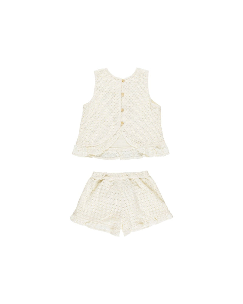 Rylee + Cru Leonie Set, Ivory - Flying Ryno