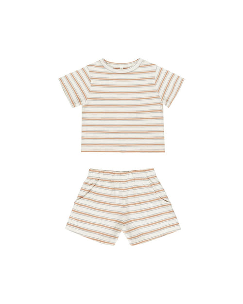 Rylee + Cru Play Set, Grapefruit Stripe - Flying Ryno