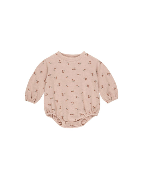 Rylee + Cru Spongey Knit Romper, Blossom - Flying Ryno