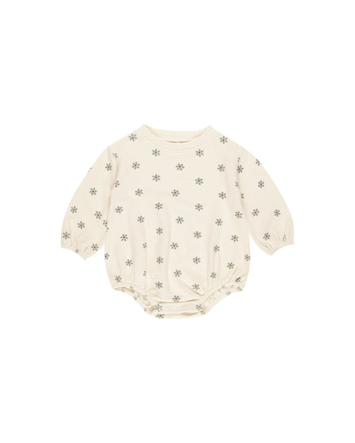 Rylee + Cru Spongey Knit Romper, Daisy - Flying Ryno