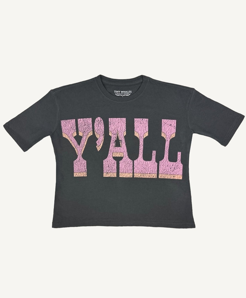 Tiny Whales Y'all Girls Super Tee - Flying Ryno