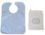 Trvl Design Best Bib - Chambray Pimlico Stripe - Flying Ryno