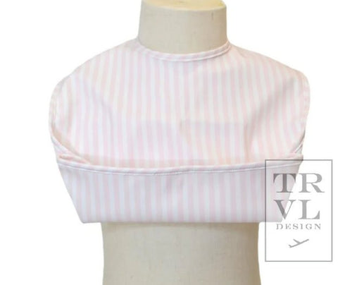 Trvl Design Best Bib - Pimlico Stripe Pink - 2 Pack - Flying Ryno