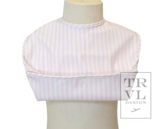 Trvl Design Best Bib - Pimlico Stripe Pink - 2 Pack - Flying Ryno