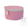 Trvl Design ROUNDUP JEWEL CASE - GINGHAM PINK - Flying Ryno