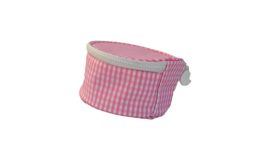 Trvl Design ROUNDUP JEWEL CASE - GINGHAM PINK - Flying Ryno