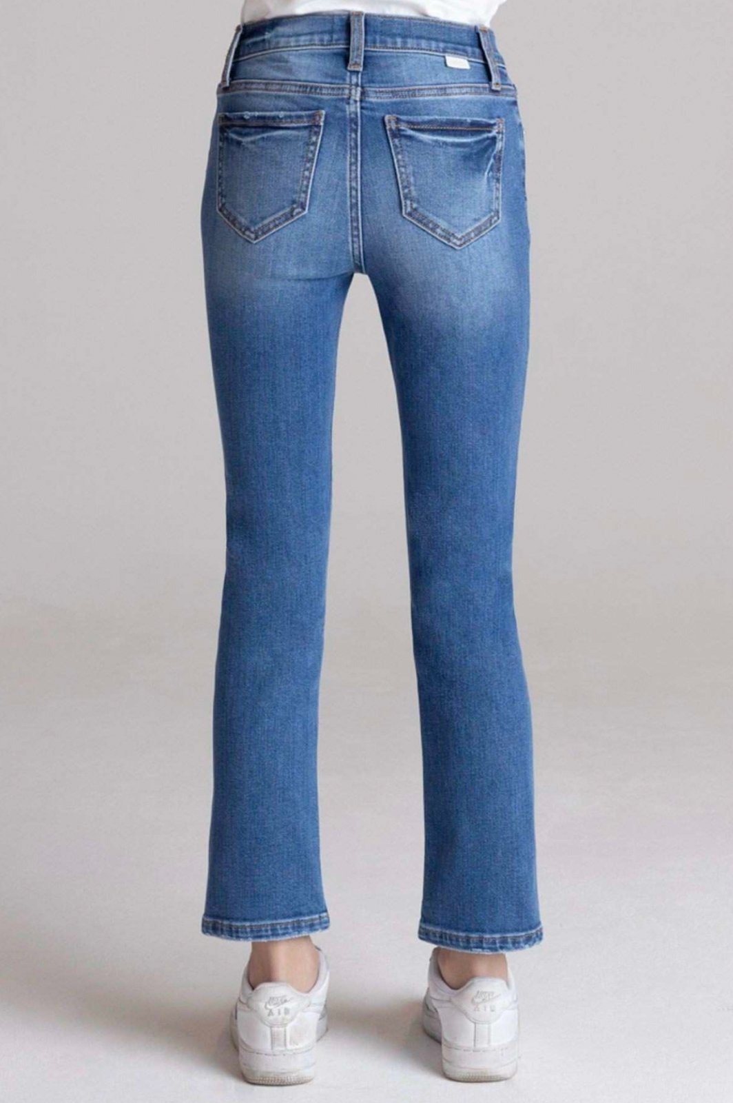 Ceros Tween Straight Jeans Medium Blue – Flying Ryno