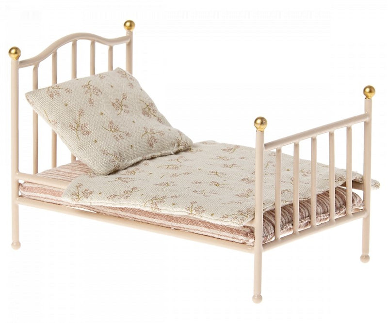 Maileg Vintage Bed in Rose - Flying Ryno